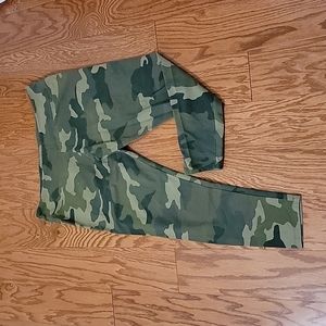 Jcrew Camo Leggings